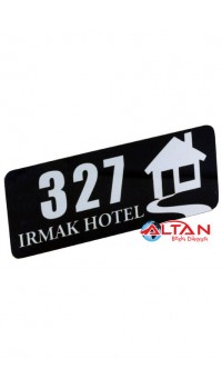 Dekoratif Kapı Numarası Dekoratif Kapı Numarası