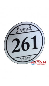 Yuvarlak Kapı Numarası Yuvarlak Kapı Numarası