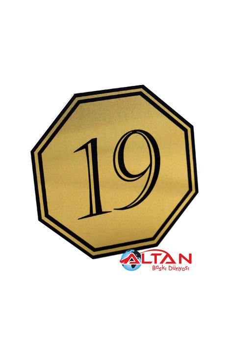 Sekizgen Kapı Numarası Sekizgen Kapı Numarası
