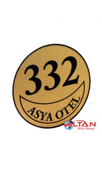 Kapı Numarası İmalatı Kapı Numarası İmalatı