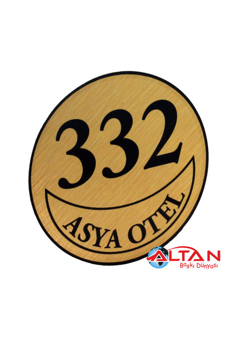 Kapı Numarası İmalatı Kapı Numarası İmalatı