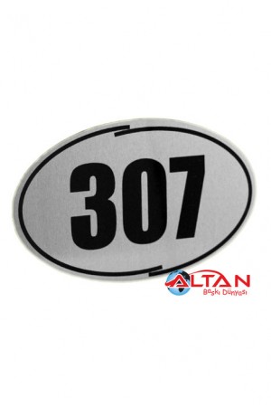 Oval Metal Kapı Numarası Modelleri Oval Metal Kapı Numarası Modelleri